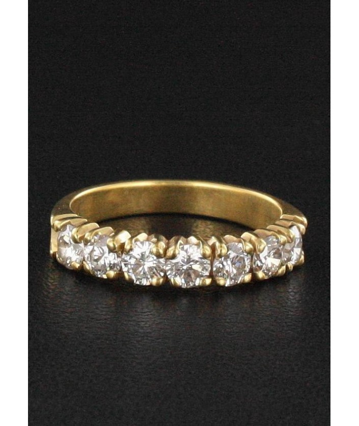 Bague 1/2 Alliance Diamant