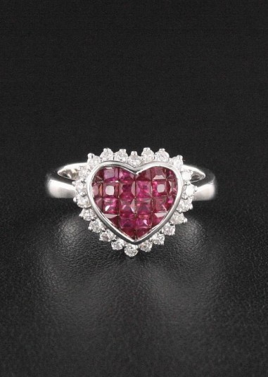 Bague Rubis & Diamant