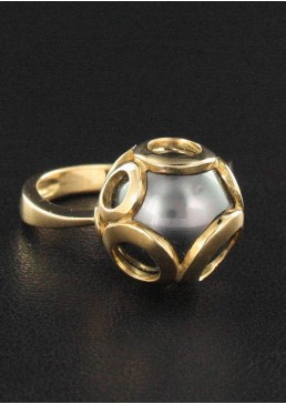 Bague Perle de Tahiti