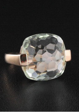 Bague Améthyste verte