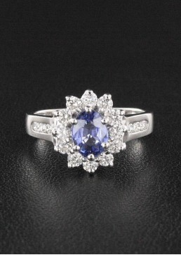 Bague Saphir & Diamant
