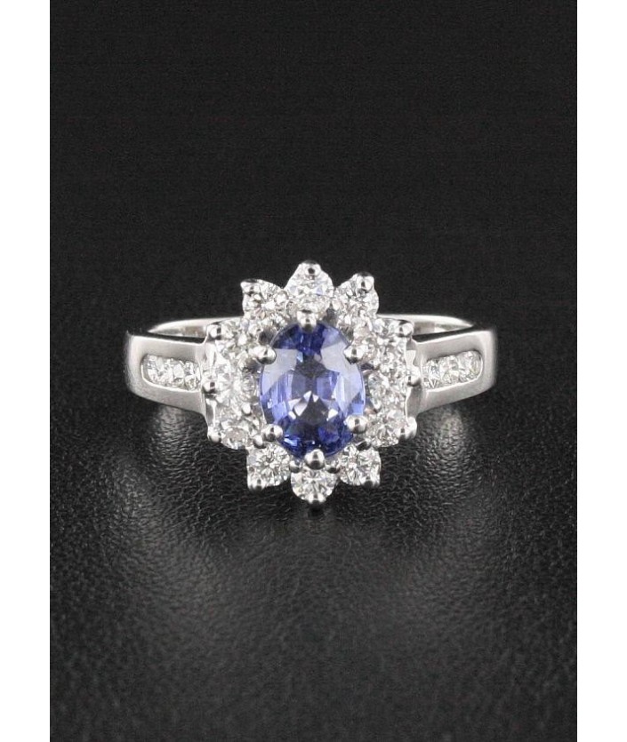 Bague Saphir & Diamant