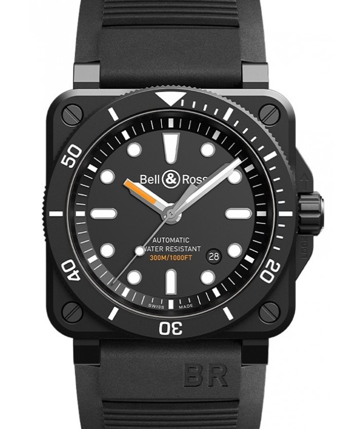 BR 03-92 Diver Black Matte