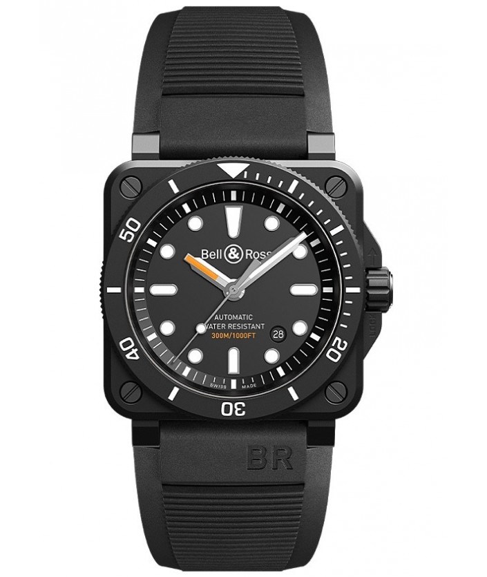 BR 03-92 Diver Black Matte