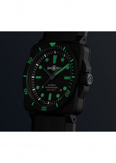 BR 03-92 Diver Black Matte