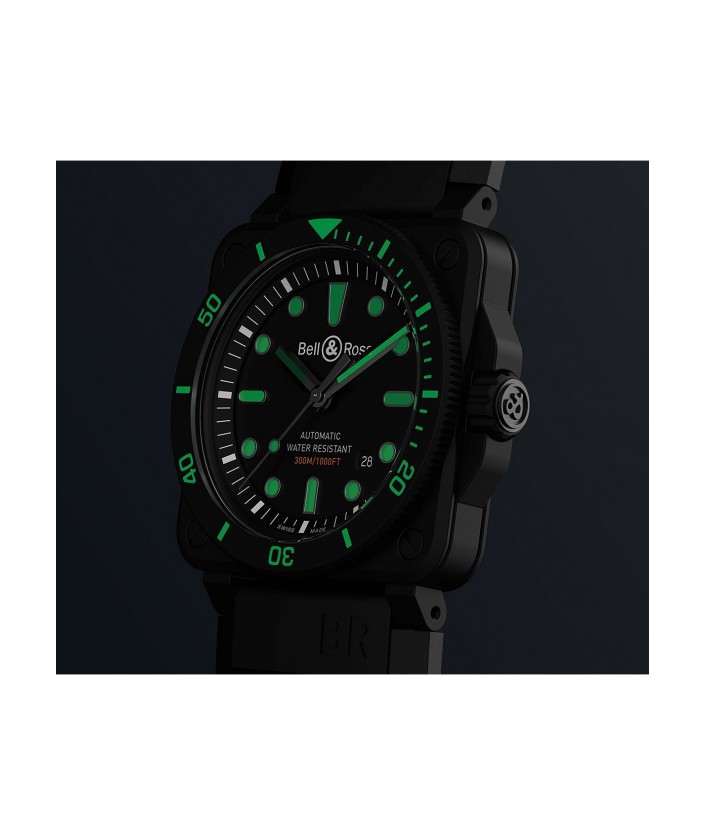 BR 03-92 Diver Black Matte