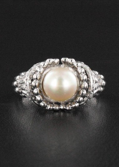 Bague Perle & Diamant