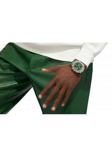 BR 05 Chrono Green Steel