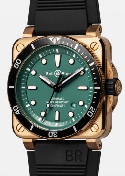 BR 03-92 Diver Black & Green Bronze limited edition 2