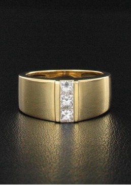 Bague Chevalière Diamant