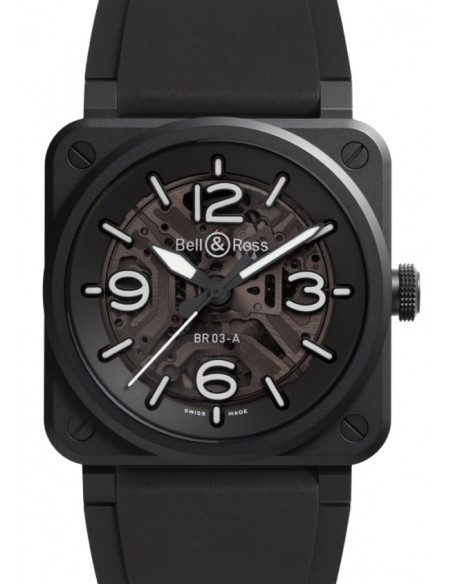 BR 03 Skeleton Black Ceramic