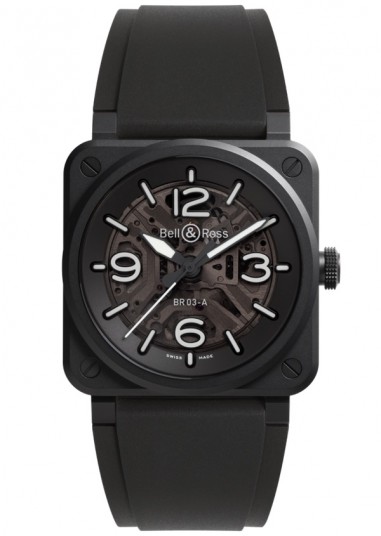 BR 03 Skeleton Black Ceramic