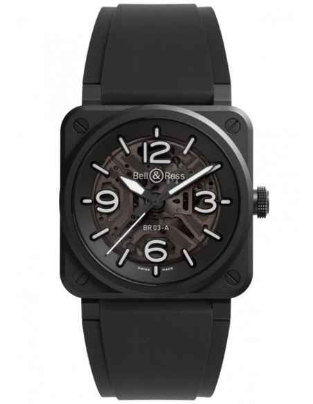 BR 03 Skeleton Black Ceramic