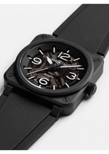 BR 03 Skeleton Black Ceramic