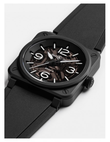 BR 03 Skeleton Black Ceramic