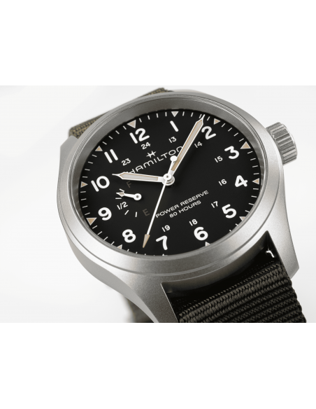 Khaki Field Mechanical Power Reserve H69509930
