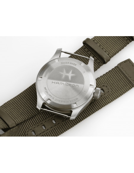 Khaki Field Mechanical Power Reserve H69509930