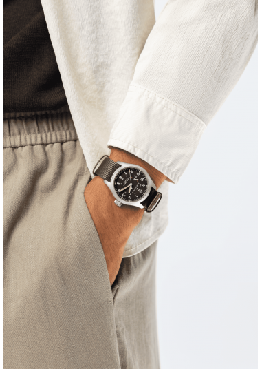 Khaki Field Mechanical Power Reserve H69509930