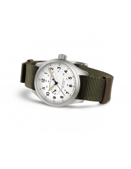Khaki Field Mechanical Power Reserve H69509910