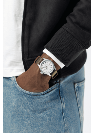 Khaki Field Mechanical Power Reserve H69509910