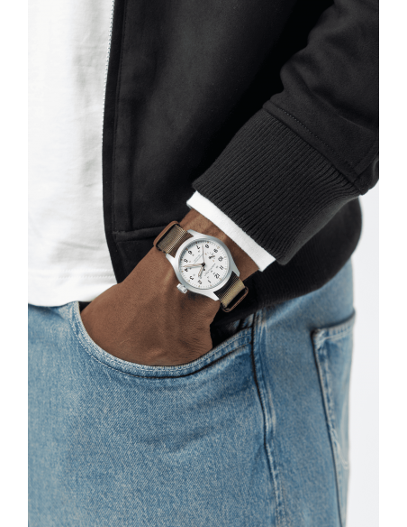 Khaki Field Mechanical Power Reserve H69509910