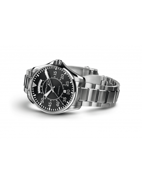 Khaki Aviation Pilot Day Date Auto H64615135