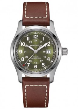 Khaki Field Auto 42 mm H70605560