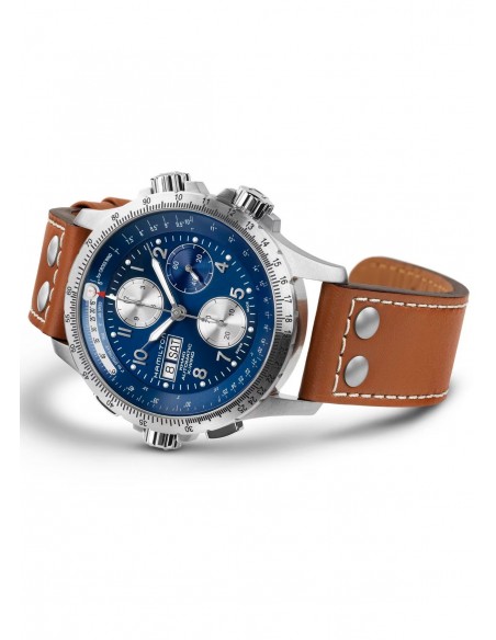 Khaki Aviation X-Wind Auto Chrono H77506540