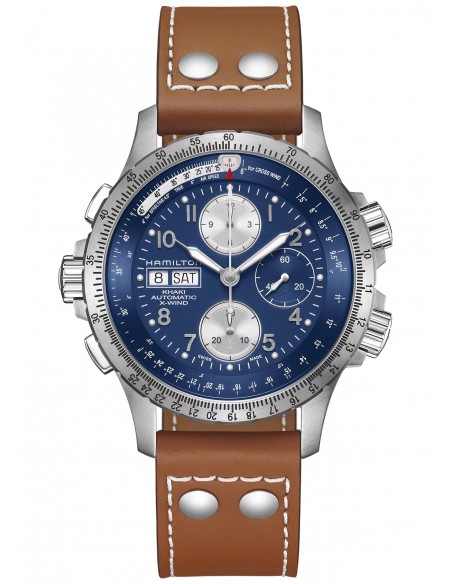 Khaki Aviation X-Wind Auto Chrono H77506540