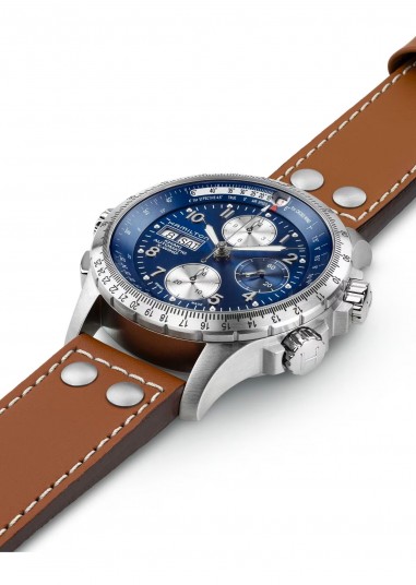 Khaki Aviation X-Wind Auto Chrono H77506540