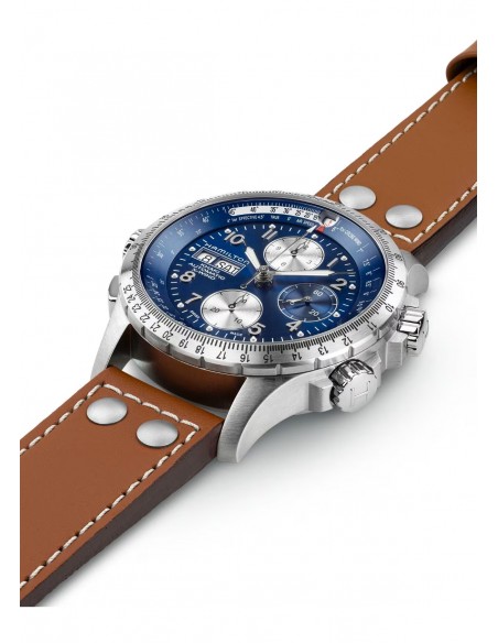 Khaki Aviation X-Wind Auto Chrono H77506540