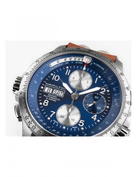 Khaki Aviation X-Wind Auto Chrono H77506540