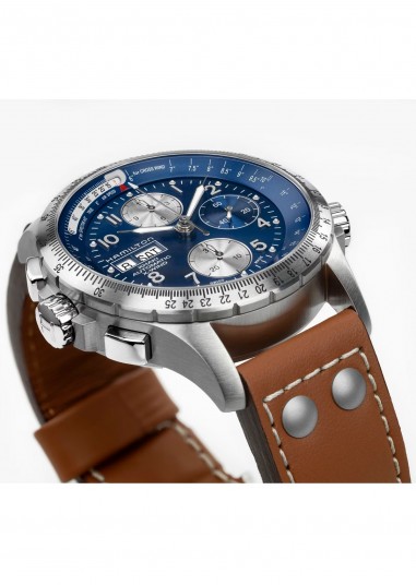 Khaki Aviation X-Wind Auto Chrono H77506540