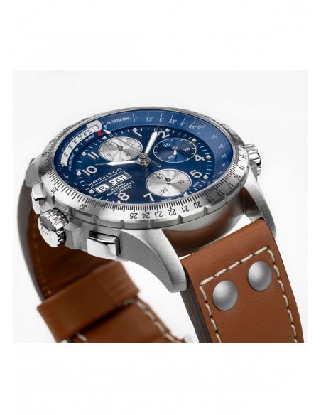Khaki Aviation X-Wind Auto Chrono H77506540