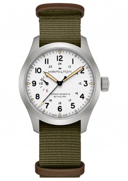 Khaki Field Mechanical Power Reserve H69509910