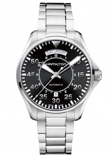 Khaki Aviation Pilot Day Date Auto H64615135
