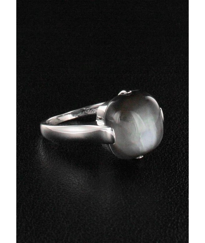 Bague Quartz et Nacre