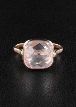 Bague Quartz rose