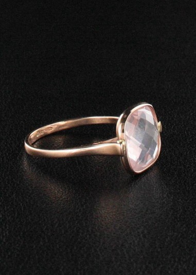 Bague Quartz rose