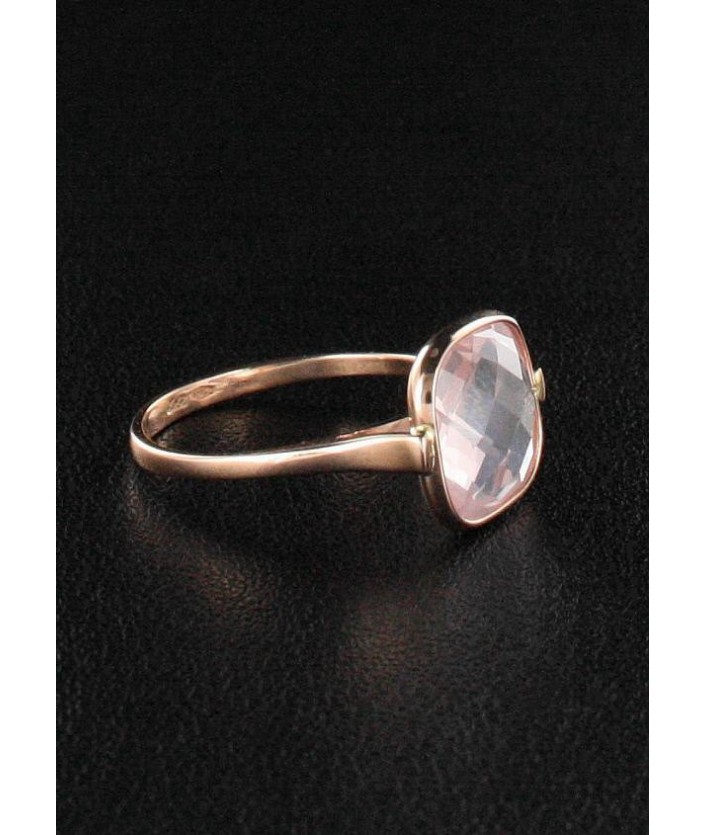 Bague Quartz rose