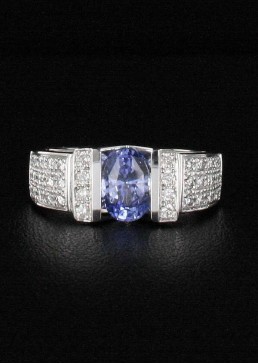 Bague Saphir & Diamant