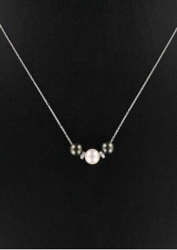 Pendentif Perle & Diamant