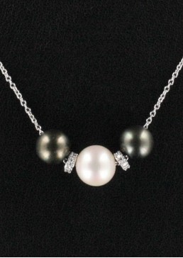 Pendentif Perle & Diamant 2