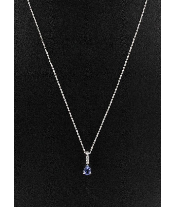 Pendentif Saphir & Diamant
