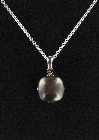 Pendentif Nacre Grise