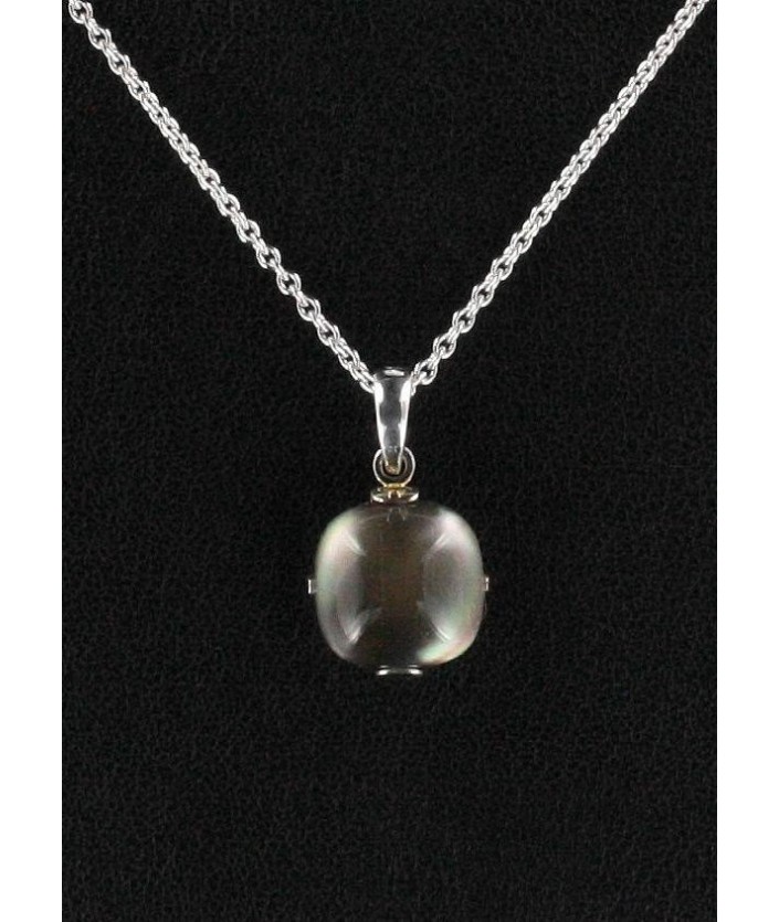 Pendentif Nacre Grise