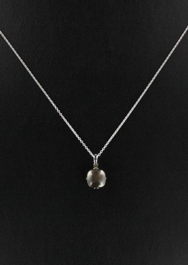 Pendentif Nacre Grise