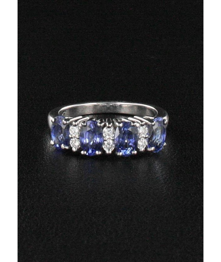 Bague Saphir & Diamant