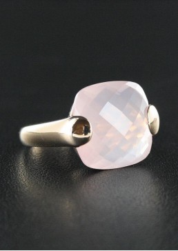 Bague Quartz Rose